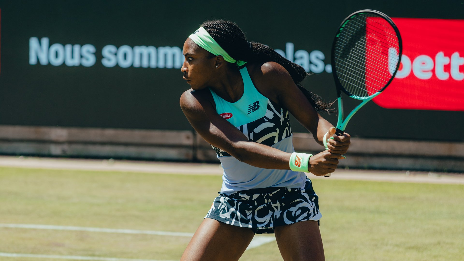 Coco Gauff schlägt in Berlin auf